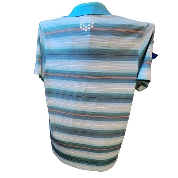 Puma Golf Men's Dry Cell Casual Polo Shirt Size L pit/pit 22" length 31" EUC‎ - Picture 2 of 10